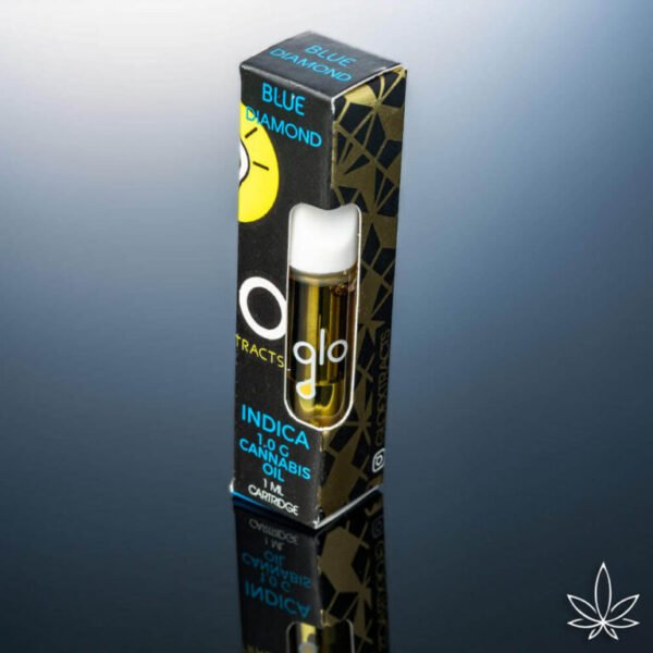 Buy Glo Extracts Blue Diamond THC Vape Cart Near Me in USA